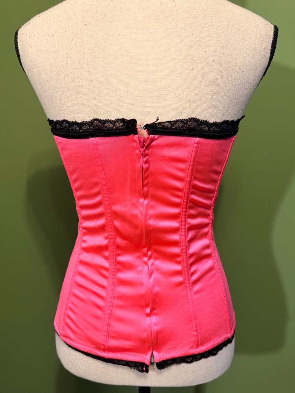 Pink Lace-Trim Bustier Top - Women Intimates - Picture 7 of 9